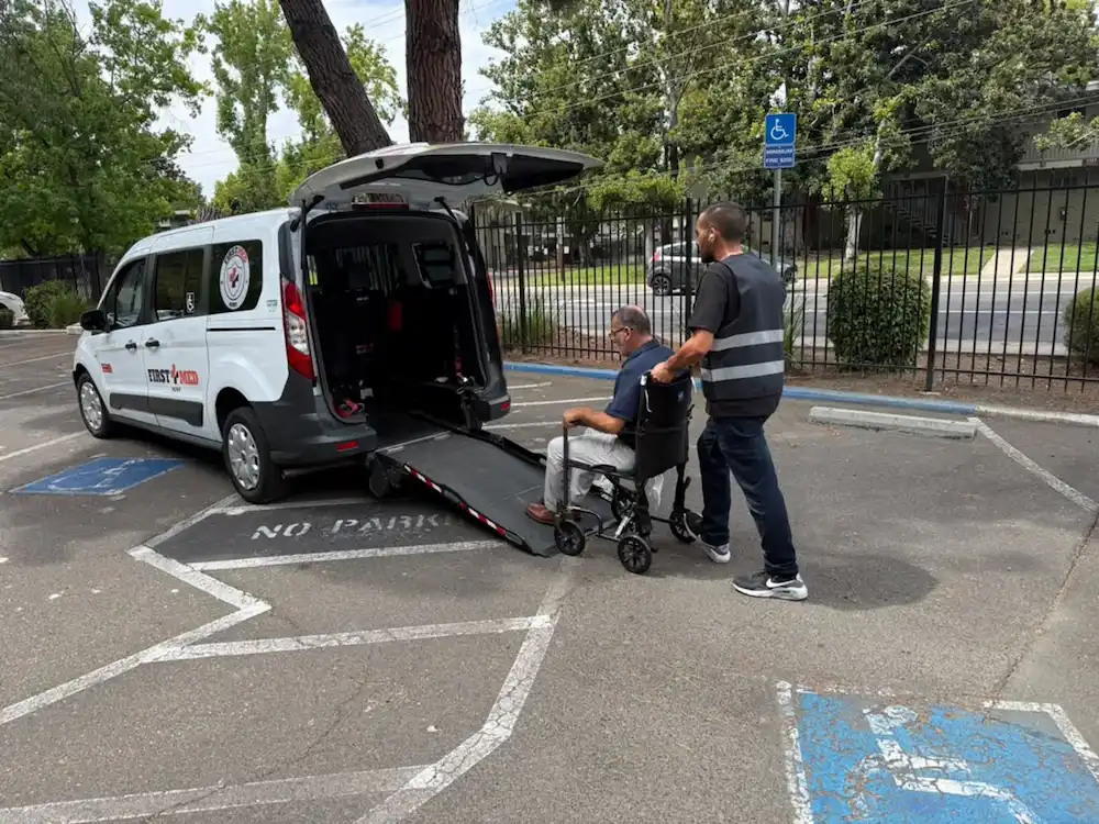 Professional medical transportation service in Sacramento providing safe, reliable, and comfortable non-emergency medical transportation for hospital visits, dialysis, and medical appointments.