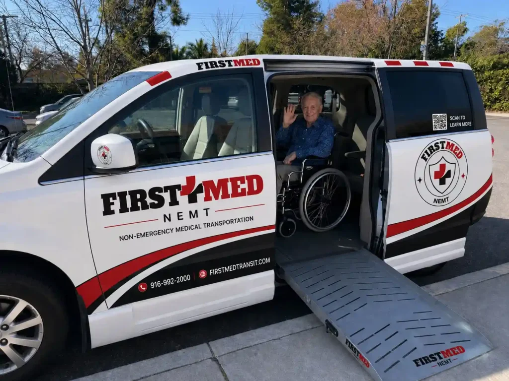 Non-emergency medical transportation provider offering safe, reliable, and comfortable rides for patients to hospitals, clinics, and medical appointments.