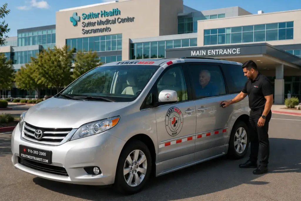Transportation services for disabled adults providing safe, reliable, and wheelchair-accessible transportation for medical appointments, healthcare visits, and daily travel needs.