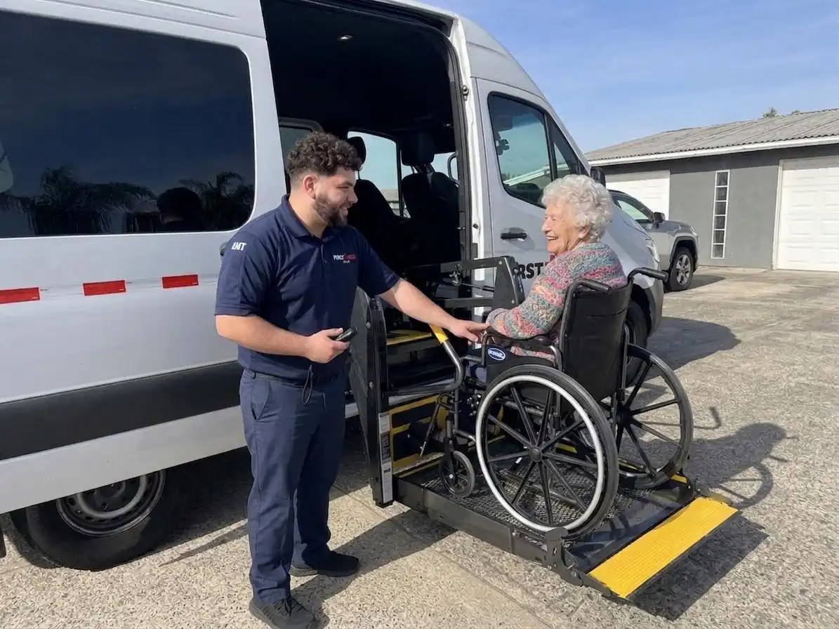 Wheelchair transportation Sacramento with accessible vehicles providing safe, comfortable, and reliable rides to hospitals, clinics, dialysis centers, and medical appointments.