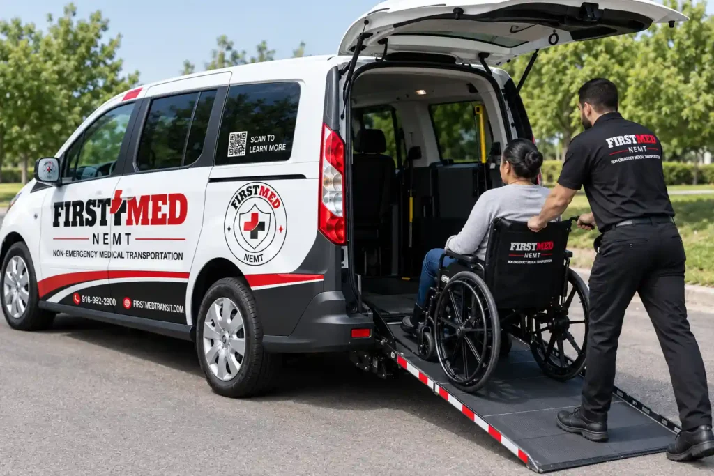 does Medicare Cover Wheelchair Transportation for seniors using an accessible van